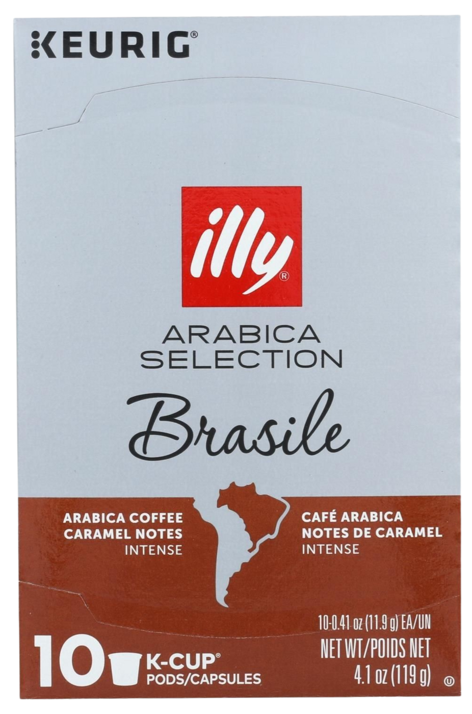 Brasile Single Serve For Keurig Brewers K-Cup Pods (10 CT)