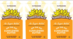 Sunflower Butter No Sugar Added (30 Pack)