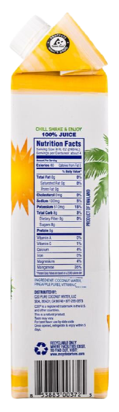 Coconut Water With Pineapple