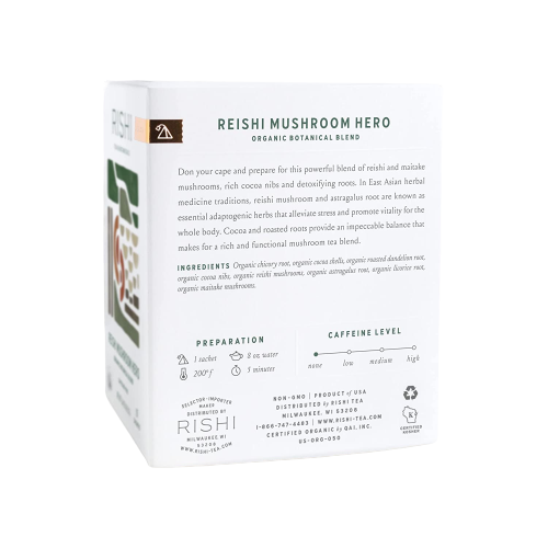 Reishi Mushroom Hero Tea 15Ct
