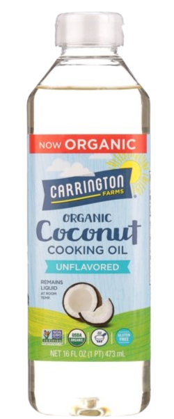 Unflavored Coconut Cooking Oil