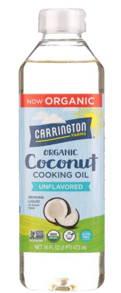 Unflavored Coconut Cooking Oil