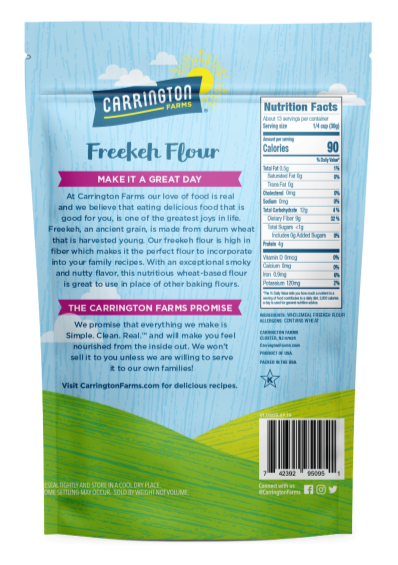 Freekah Flour Carrington Farms