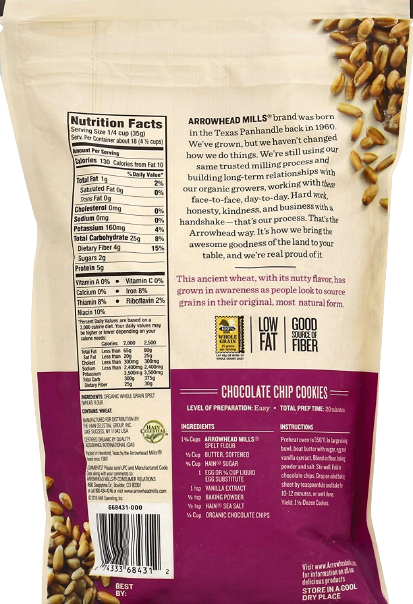 Organic Spelt Flour