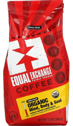Organic Mind Body & Soul Whole Bean Coffee