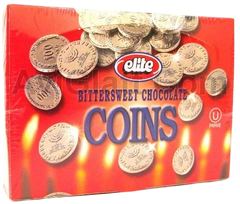 Bittersweet Chocolate Coins (24 Pack)