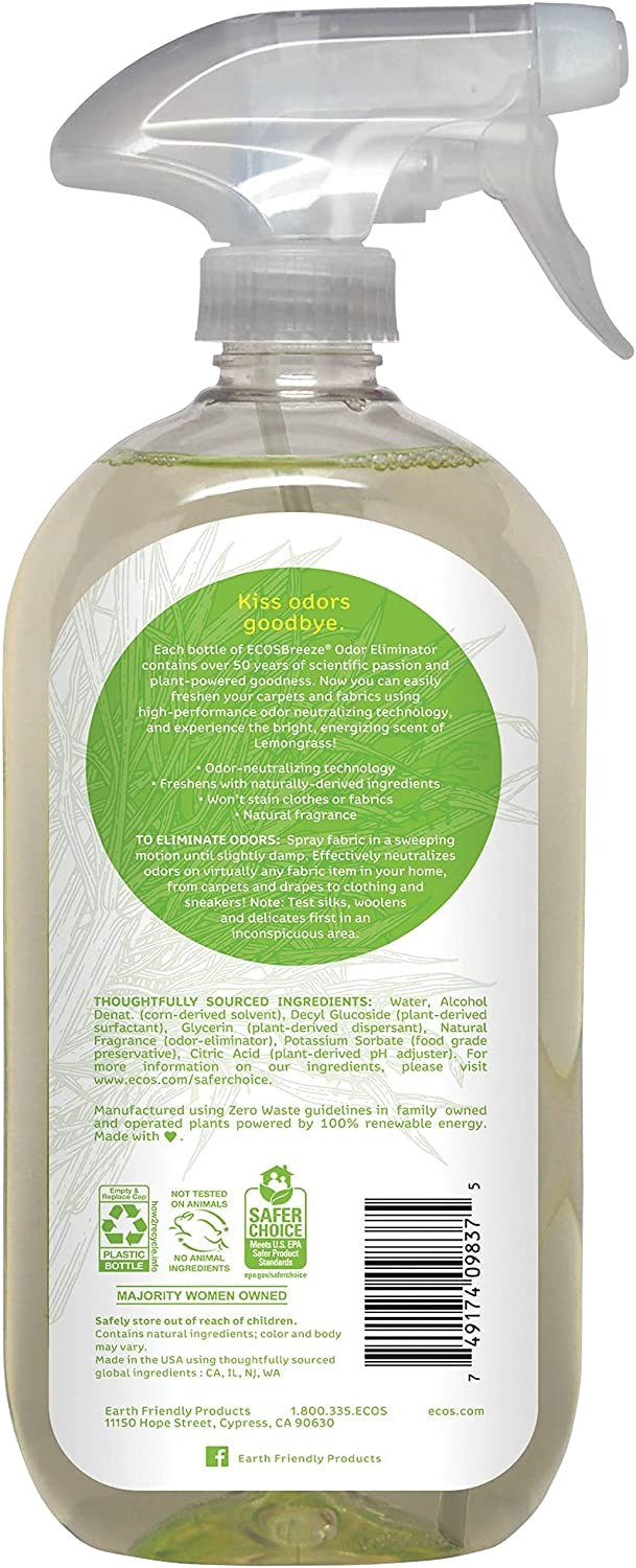 Lemongrass Fabric And Carpet Odor Eliminator
