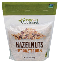 Unsalted Dry Roasted Diced Hazelnuts