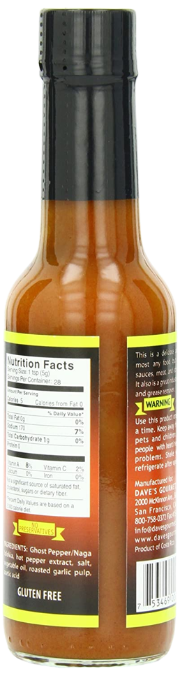 Ghost Pepper Hot Sauce
