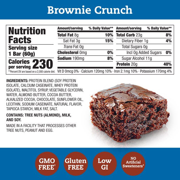 Brownie Crunch Protein Bar