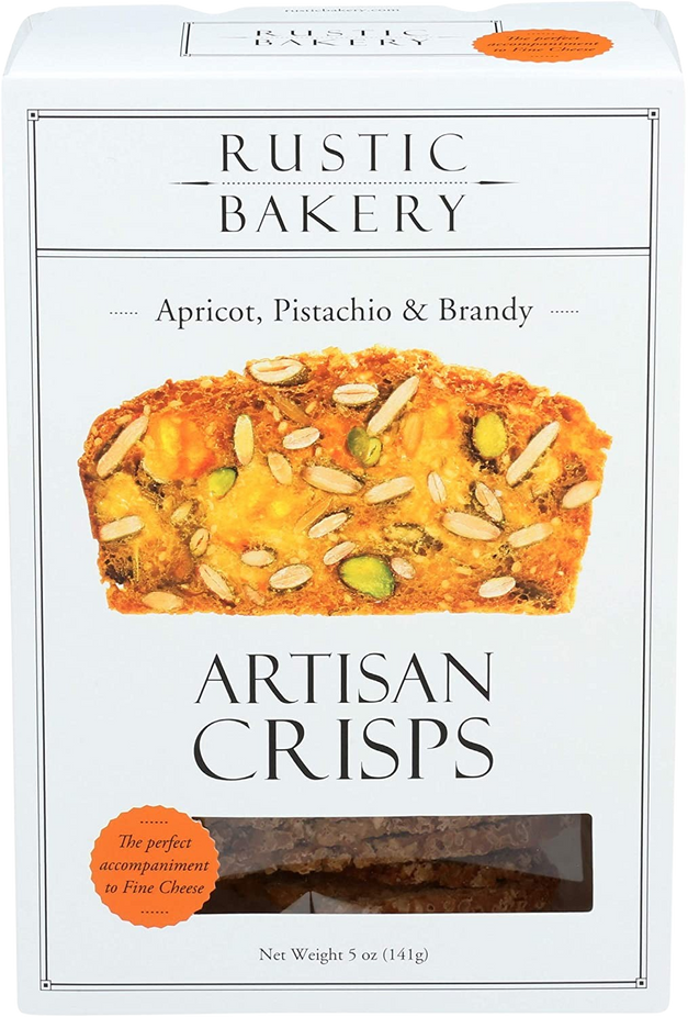 Apricot Pistachio & Brandy Crisps