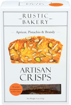 Apricot Pistachio & Brandy Crisps