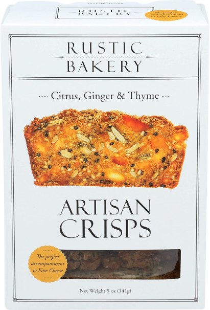 Citrus, Ginger & Thyme Artisan Crisps