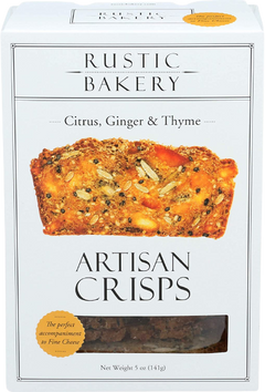Citrus, Ginger & Thyme Artisan Crisps