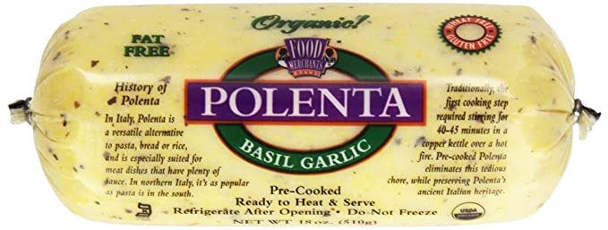 Garlic Basil Polenta