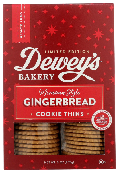 Gingerbread Thin Cookies