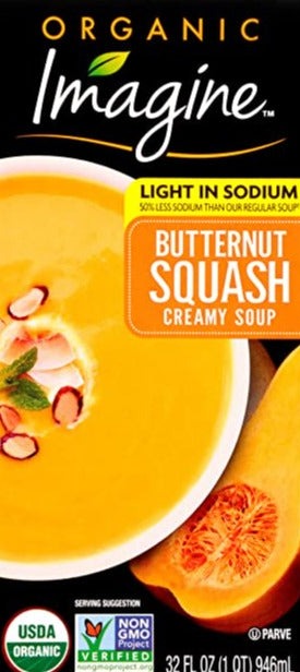 Light in Sodium Butternut Squash Soup