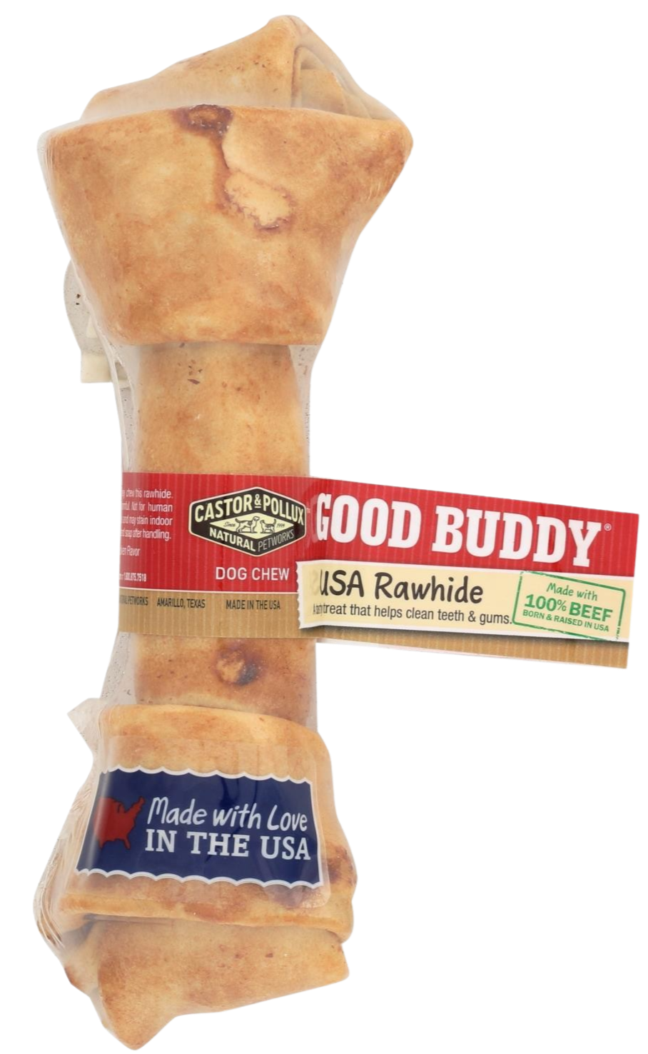 Usa Rawhide 6-7 Inch Bone Dog Treat