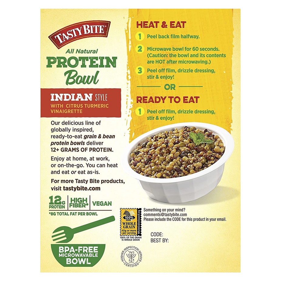 Indian Style Protein Bowl