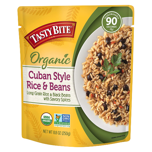 Organic Cuban Style Rice & Beans (6 Pack)