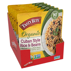 Organic Cuban Style Rice & Beans (6 Pack)