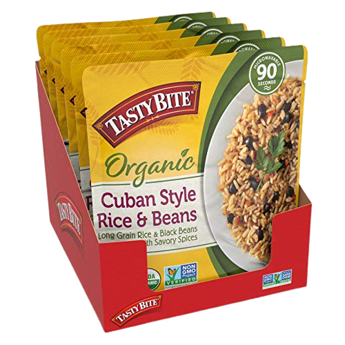 Organic Cuban Style Rice & Beans (6 Pack)