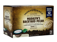 Madalyns Backyard Pecan Single Serve Coffee