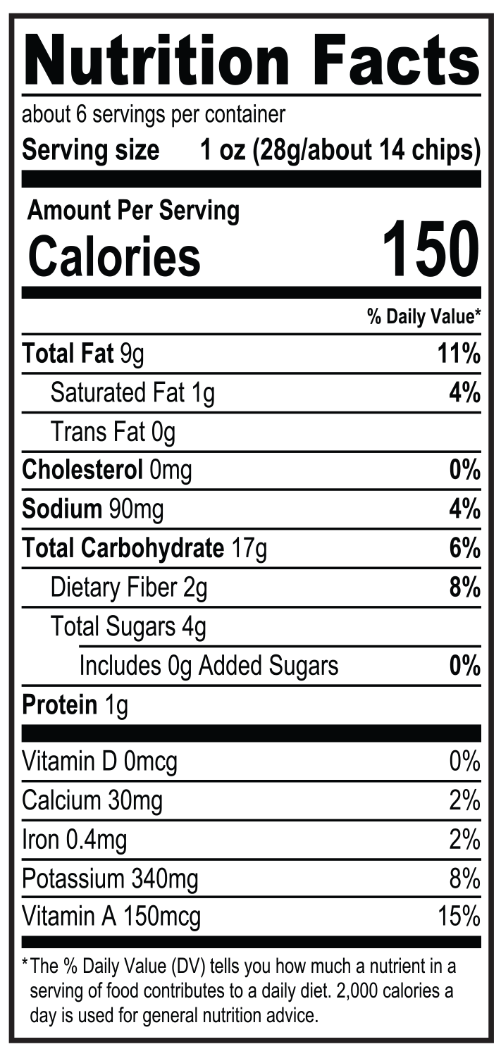 Chip Root Veggie Himalayan Pink Salt
