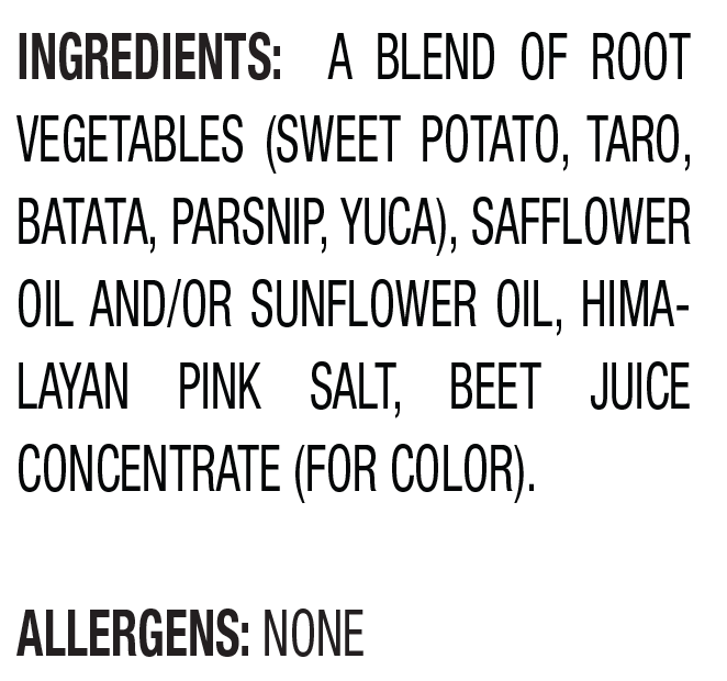 Chip Root Veggie Himalayan Pink Salt