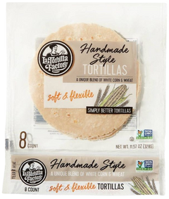 Hand Made Style White Corn Tortillas (8 CT)