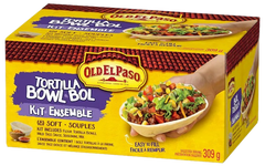 Soft Tortilla Bowl Dinner Kit (8 CT)
