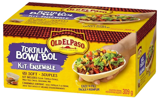 Soft Tortilla Bowl Dinner Kit (8 CT)