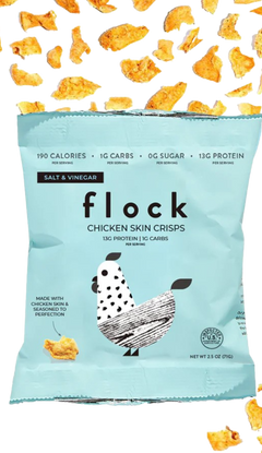 Salt & Vinegar Chicken Skin Crisps