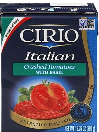 Crushed Tomatoes With Basil (8 Pack)