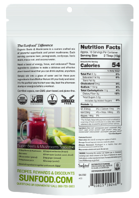 Beet Mushroom Powder