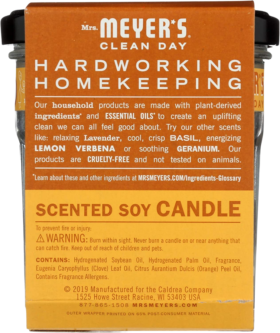 Orange Clove Soy Candle