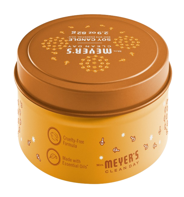 Orange Clove Tin Candle