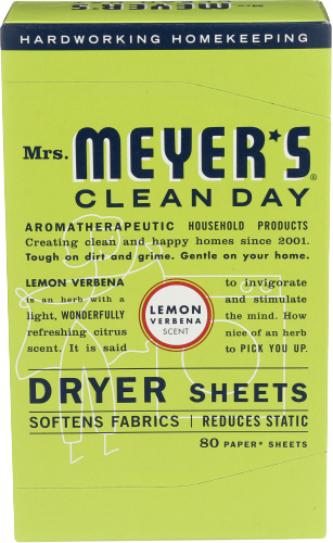 Lemon Verbena Dryer Sheets