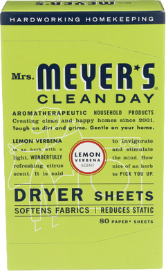 Lemon Verbena Dryer Sheets