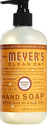 Orange Clove Scent Liquid Hand Soap