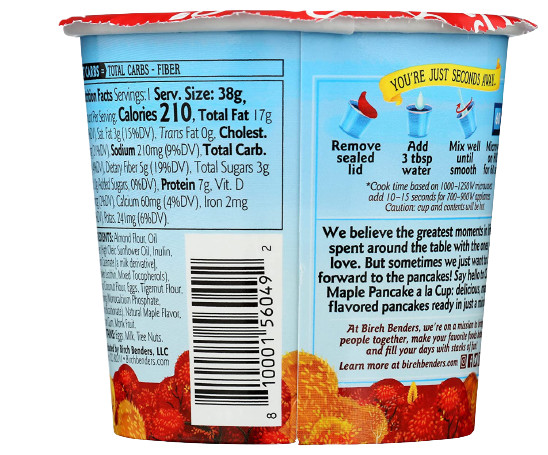 Classic Maple Pancake Cup