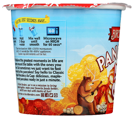 Classic Maple Pancake Cup