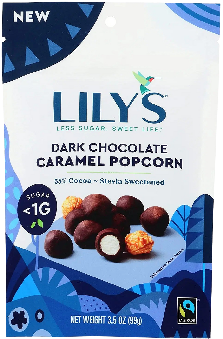 Dark Chocolate Caramel Popcorn