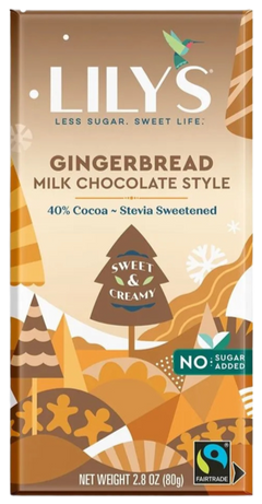 Gingerbread Milk Chocolate Style Bar