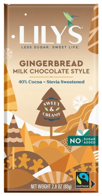 Gingerbread Milk Chocolate Style Bar