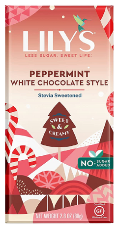 Peppermint White Chocolate Style Bar