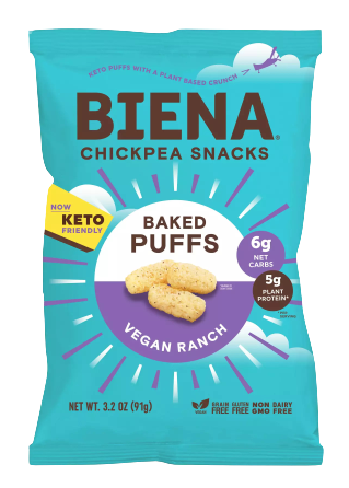 Vegan Ranch Baked Puffs
