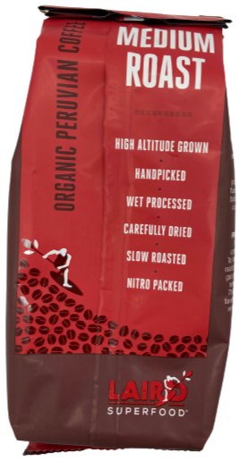Coffee Ground Peruvian Medium Roast