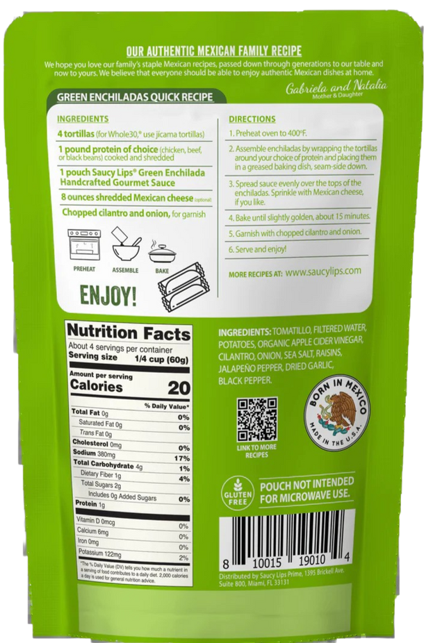 Green Sauce Enchilada