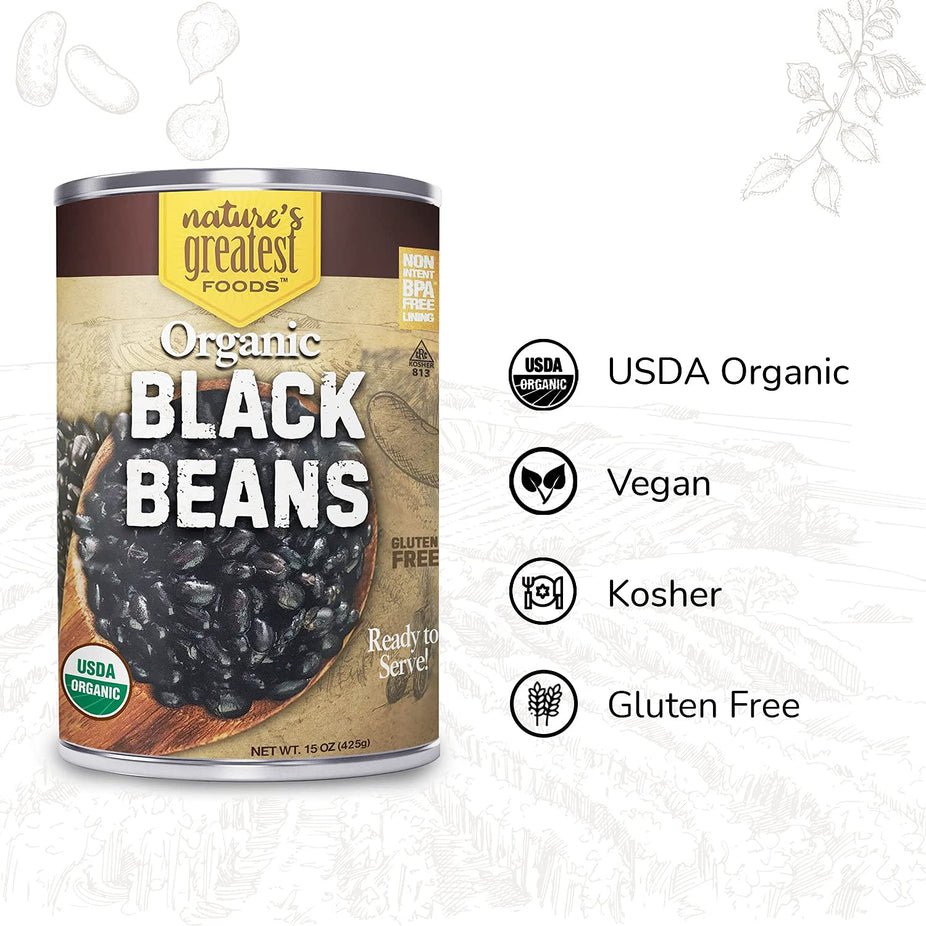 Organic Beans Black